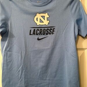 Nike Kids Light Blue Lacrosse Tee